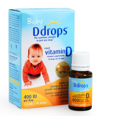 DDROPS - 婴儿维他命D3滴剂 2.5ml